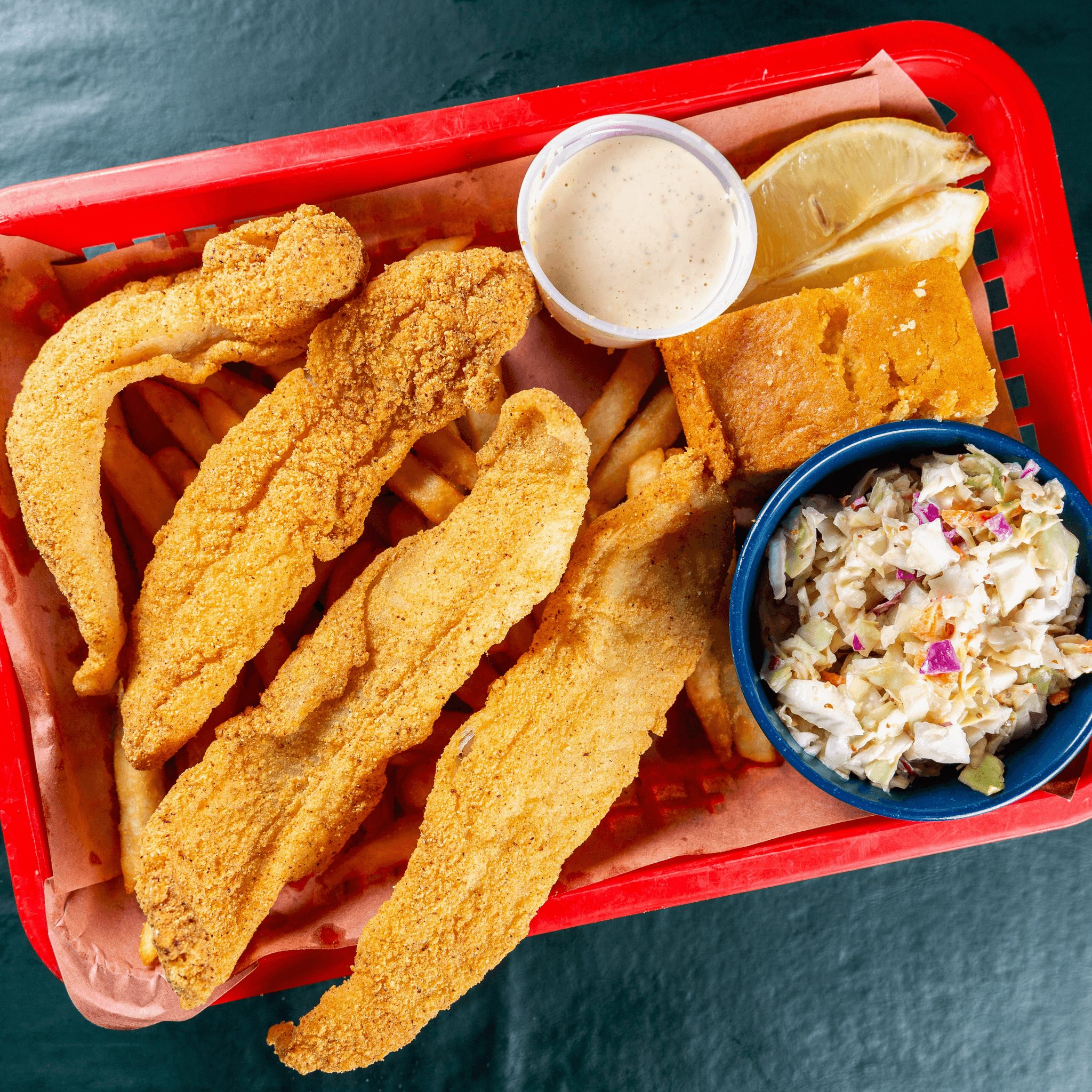 Catfish Platter.