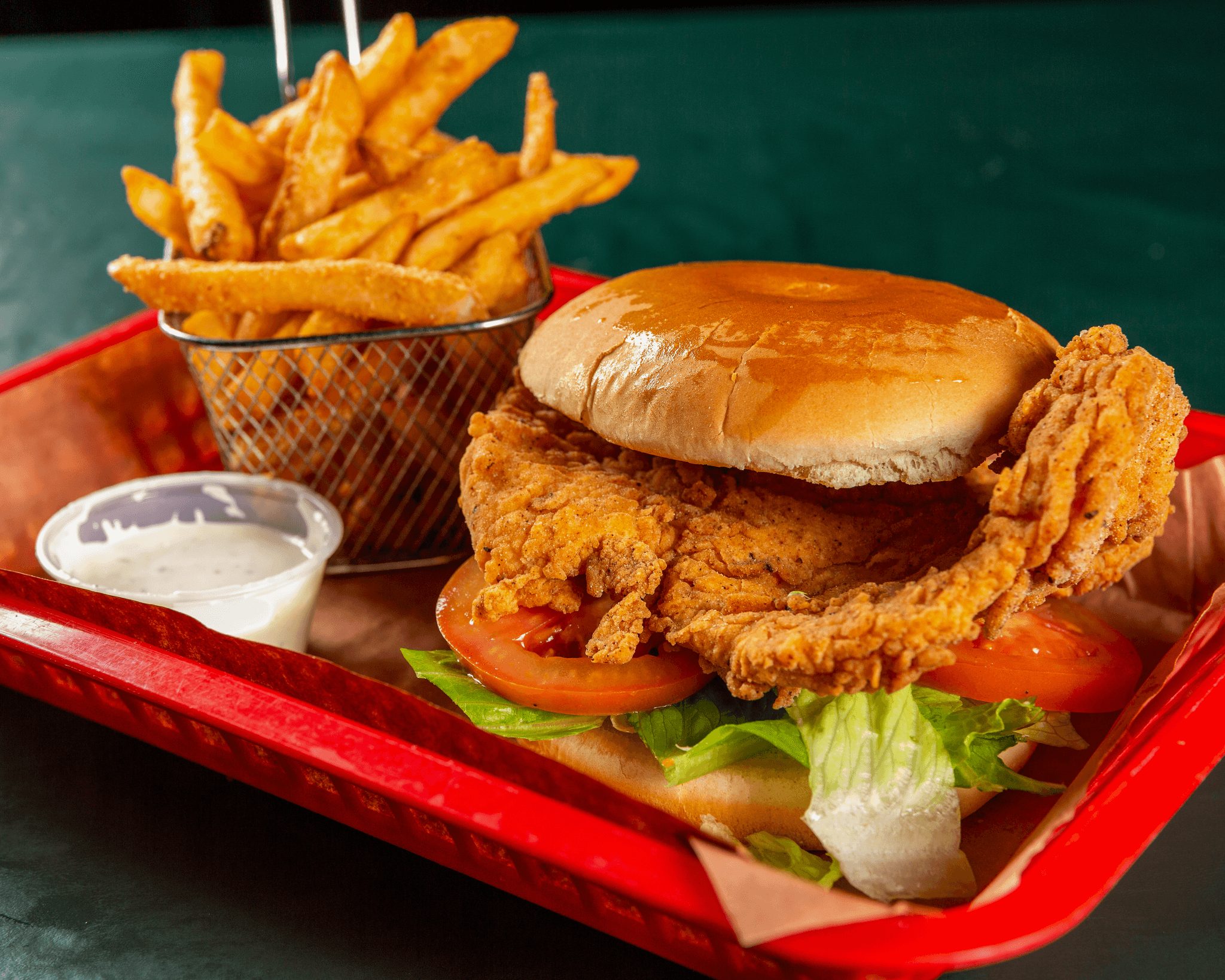 Fried Chicken Sandwich.