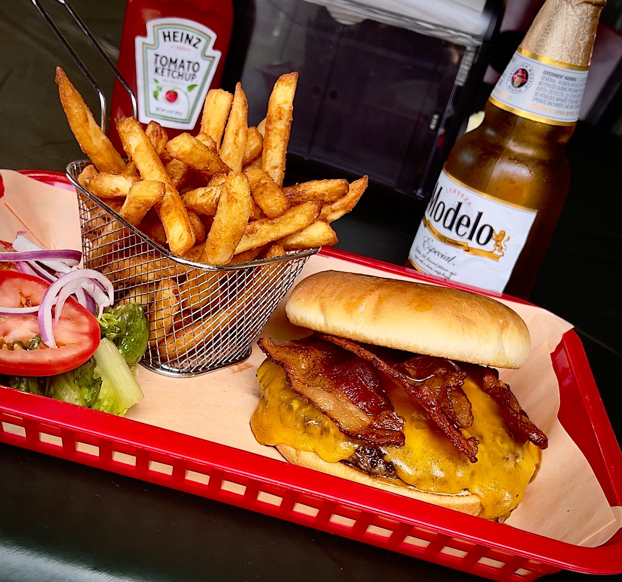 Bacon Cheeseburger.