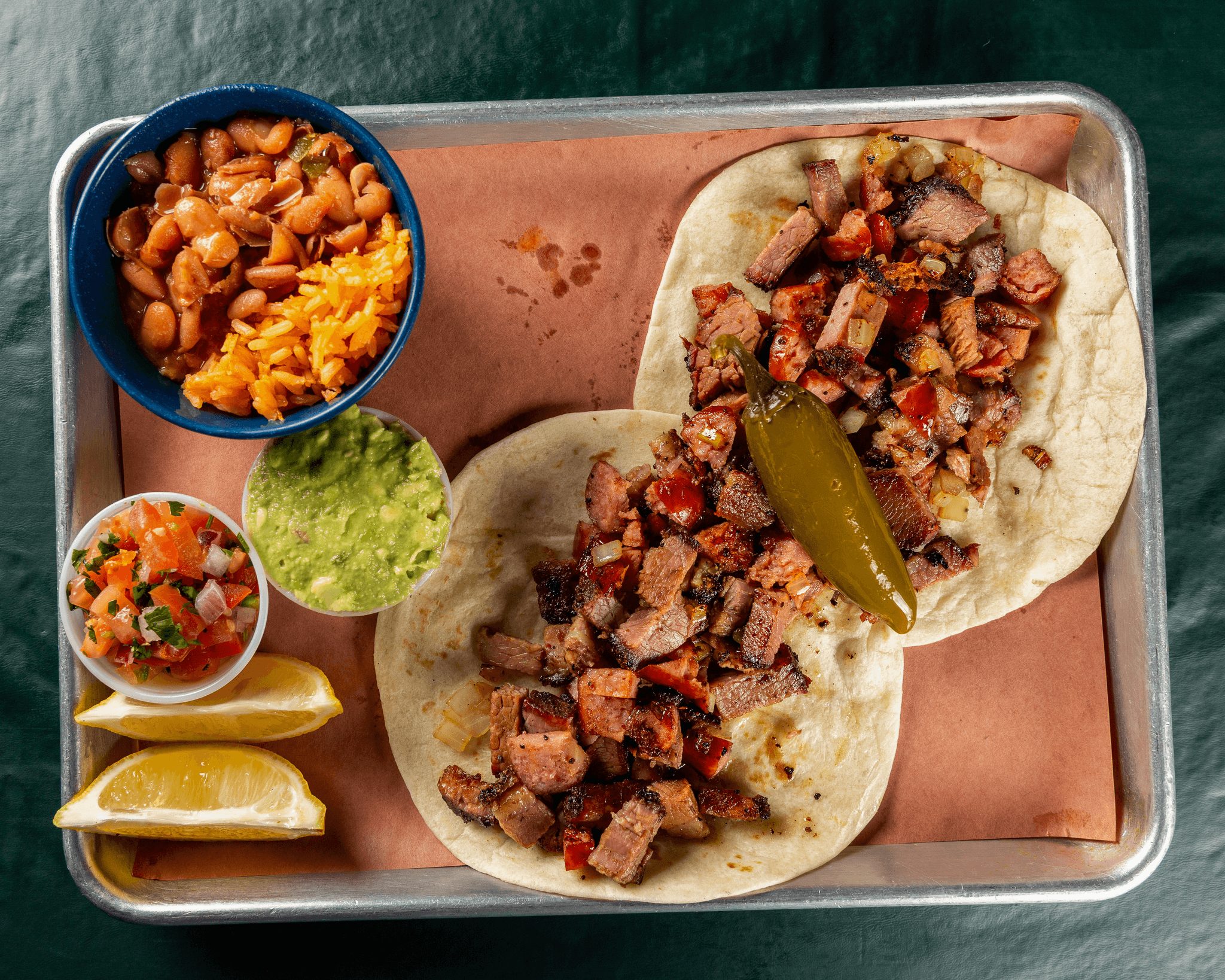 Super Taco with 1 Side.