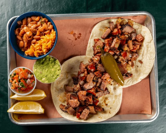 Super Taco with 1 Side.