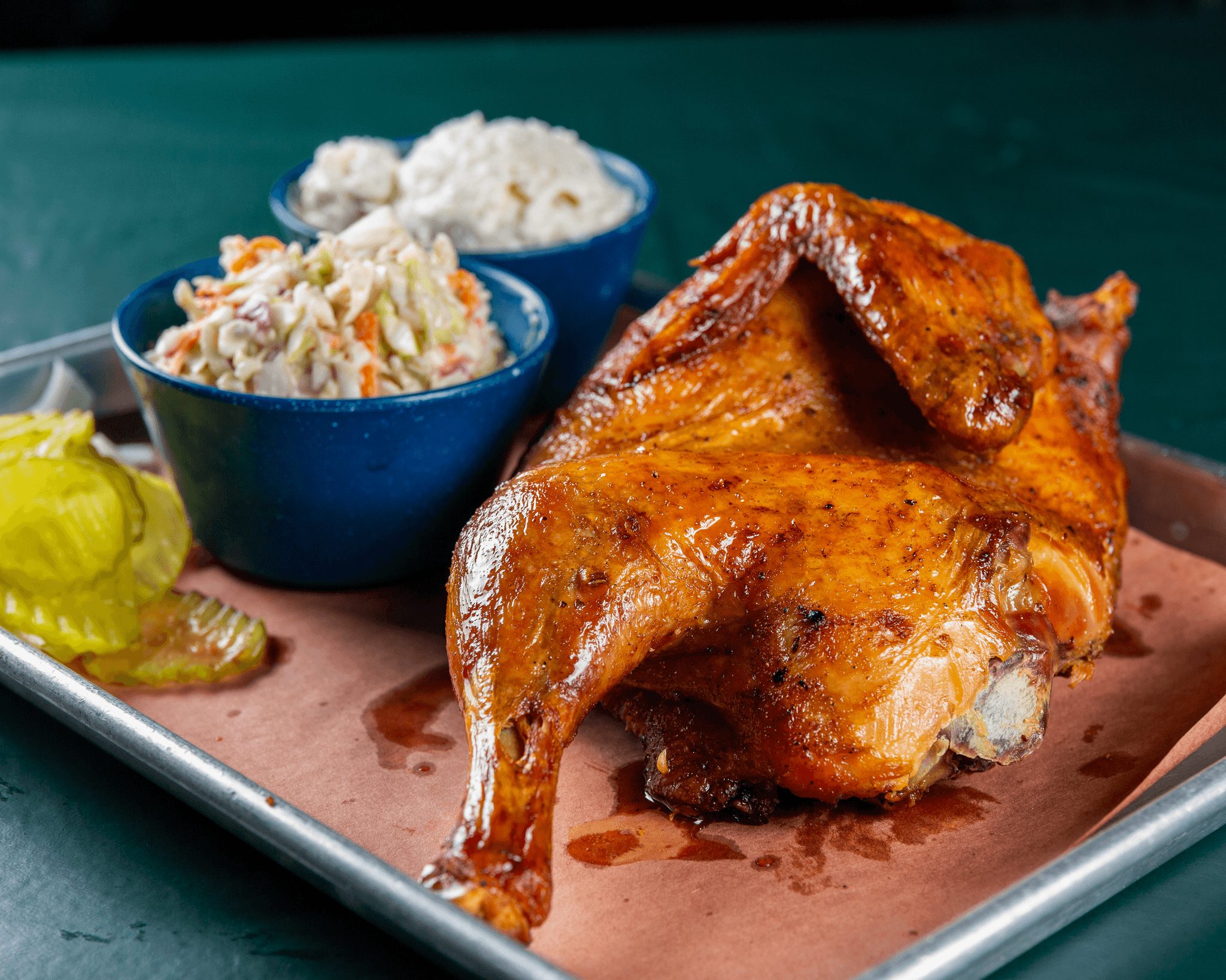 1/2 Chicken Plate.